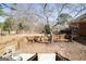 Backyard with a privacy fence and mature trees at 1800 Stockton Walk Ln, Snellville, GA 30078
