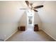 Bedroom with neutral walls, carpeted floors, unique ceiling and a window between built-in shelves at 1800 Stockton Walk Ln, Snellville, GA 30078