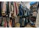 Walk-in closet with ample storage space for clothing, shoes, and accessories at 172 Sam Solomon Rd, Locust Grove, GA 30248