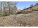 Expansive backyard view with a deck overlooking a gently sloping lawn, offering a tranquil outdoor retreat at 439 Elder St, Fairburn, GA 30213