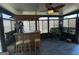 Sunroom offers a tiki bar and lots of natural light at 1687 Blue Heron Way, Hampton, GA 30228
