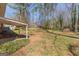 A expansive backyard with a covered seating area at 437 Forrest Avenue Ave, Fayetteville, GA 30214