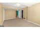 An open bedroom features carpet floors, neutral walls and a standard closet at 437 Forrest Avenue Ave, Fayetteville, GA 30214