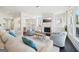 Cozy living room featuring a fireplace, built-in cabinets, and comfortable seating at 401 Hallman Pl, Peachtree City, GA 30269