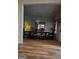 Formal dining room boasts a chandelier, a large table, and stylish seating at 5725 Lake Windsor Pkwy, Buford, GA 30518