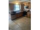Functional kitchen featuring stainless steel appliances, ample counter space, and a view to the outside at 392 Hwy 314, Fayetteville, GA 30214