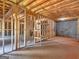 Unfinished basement with exposed framework, offering a blank canvas for future customization and development at 109 Faversham Dr, Mcdonough, GA 30252