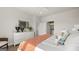 This bedroom is a bright, calming space with large windows and a walk-in closet at 588 Parnassus Road, Locust Grove, GA 30248
