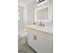 Bathroom featuring modern fixtures, sleek vanity, and clean, bright lighting at 2594 Cavalier Dr, Decatur, GA 30034