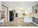 Spacious kitchen featuring ample cabinet storage and tile flooring at 105 Jasper Dr, Stockbridge, GA 30281