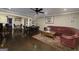 Finished basement features a bar area, seating, and room for entertaining at 415 Oxmoor Lake Dr, Mcdonough, GA 30252