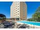 Beautiful outdoor pool area with lounge chairs, perfect for relaxation and enjoying sunny days at 2285 Peachtree Rd # 602, Atlanta, GA 30309