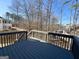 Wood deck offers great views of a large backyard at 6302 Manassas Nw Pass, Acworth, GA 30101