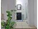 Stylish bathroom with a modern vanity, sleek mirror, and a glass-enclosed shower at 747 S Fairfield Dr, Peachtree City, GA 30269
