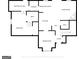 A clear and detailed floor plan showcases the layout of the main floor, including the kitchen and living room at 747 S Fairfield Dr, Peachtree City, GA 30269
