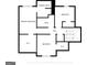 Upstairs floor plan view of the primary bedroom and bath suite, with clearly marked walk-in closets at 747 S Fairfield Dr, Peachtree City, GA 30269