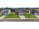 Well-manicured front yards complement these suburban homes, enhancing their curb appeal at 624 Kimberwick Dr, Locust Grove, GA 30248
