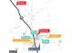 Community map showing nearby schools, shopping, parks, and the Piedmont Henry Hospital for local orientation at 624 Kimberwick Dr, Locust Grove, GA 30248