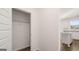 Walk-in pantry, adjacent to a kitchen area, offers ample storage at 624 Kimberwick Dr, Locust Grove, GA 30248
