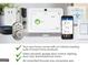 A suite of smart home products including security system, video doorbell, garage door control and thermostat at 624 Kimberwick Dr, Locust Grove, GA 30248