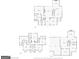 Detailed floor plan showcasing the layout of the first floor, second floor, and basement at 605 St. Charles Pl, Fayetteville, GA 30215