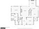 Detailed floor plan showcasing the layout of the first floor at 605 St. Charles Pl, Fayetteville, GA 30215