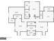 Detailed floor plan showcasing the layout of the second floor at 605 St. Charles Pl, Fayetteville, GA 30215