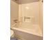 Close up view of shower/tub combination at 5495 Reynolds Rd, Morrow, GA 30260