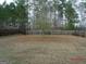 Large fenced-in backyard with mature trees and a well-maintained lawn at 358 Southgate Dr, Locust Grove, GA 30248