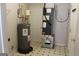 Utility room with water heater and HVAC unit at 343 Kate Dr, Forest Park, GA 30297