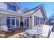 Spacious deck with outdoor seating and lounge chairs, perfect for entertaining in the backyard at 168 Maple Grove Ter, Peachtree City, GA 30269