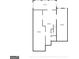Floor plan of the basement, showing room dimensions and layout at 168 Maple Grove Ter, Peachtree City, GA 30269