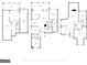 Floor plans for the basement, main level, and upper level, showing room dimensions and layout at 168 Maple Grove Ter, Peachtree City, GA 30269