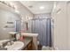 Neutral toned bathroom with decorative mirrors and modern fixtures at 1144 Pickets Ridge Dr, Locust Grove, GA 30248