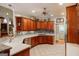 Well-equipped kitchen featuring tile backsplash, modern appliances and ample cabinet space at 2275 Honeysuckle Se Ln, Smyrna, GA 30080