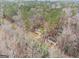 Aerial view of a home nestled among trees, showcasing its property and neighborhood at 620 Bell Se Rd, Conyers, GA 30094