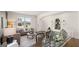 Open-concept living area showcasing stylish decor, modern furniture, and abundant natural light at 615 Edgar St # 13, Hampton, GA 30228