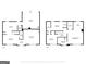 Detailed floor plan showcasing the layout of the house with dimensions for each room at 6746 Lake Erie Ln, Fairburn, GA 30213