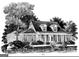 Charming traditional home featuring dormer windows, columns, shutters and professional landscaping at 3 Bob Smith Rd, Sharpsburg, GA 30277