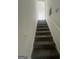 Carpeted staircase leading to the upper level at 607 Tramore Ct, Stockbridge, GA 30281