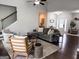 Comfortable living room featuring hardwood floors and stylish seating at 9178 Lakeview Pkwy, Villa Rica, GA 30180