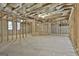 Unfinished basement with exposed framing and concrete floor, ready for customization at 6025 Old Timber Trl # 11, Douglasville, GA 30135
