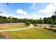 Community tennis courts surrounded by lush landscaping and trees at 6142 Golf View Xing, Locust Grove, GA 30248