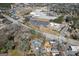 Aerial shot capturing the community's amenities and proximity to local schools at 1444 Norman Berry Dr, East Point, GA 30344
