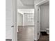 Hallway view showing the dining room and bathroom at 1756 Beckworth Ln, Hampton, GA 30228