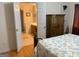 En-suite bathroom with a double sink vanity and tiled floors is connected to the primary bedroom at 4019 Pin Oak Trl, Decatur, GA 30034