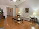 Spacious living room with hardwood floors and traditional-style decor at 4019 Pin Oak Trl, Decatur, GA 30034