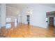 Inviting living room featuring hardwood floors and an open layout with natural light at 111 Dixson Rd, Bowdon, GA 30108