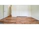 Bedroom with hardwood floors and closet at 12 Paces Lakes Overlook, Dallas, GA 30157