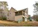 Exterior view of home and screened porch at 12 Paces Lakes Overlook, Dallas, GA 30157